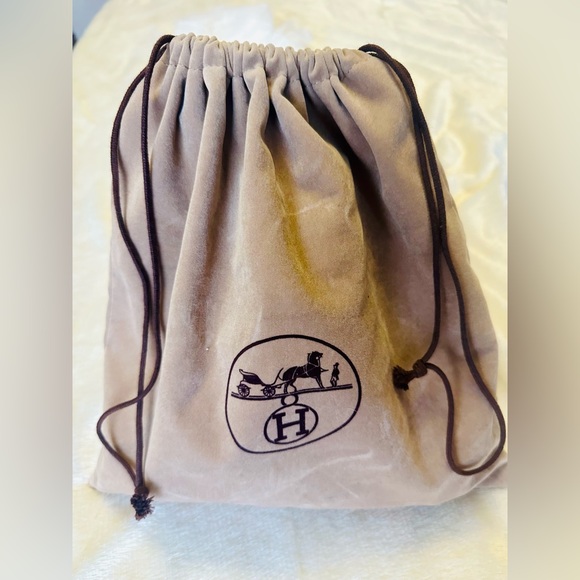 Hermes Leather Knot Wedge Sandals - Picture 16 of 16